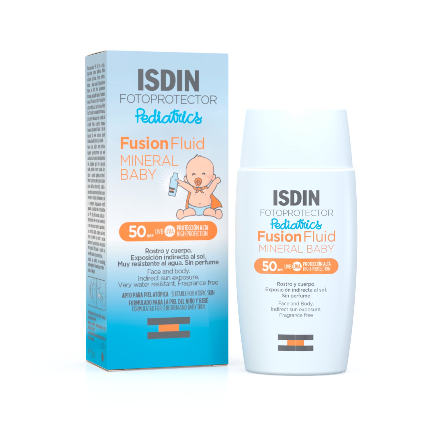 Fusion Fluide Minéral Baby Pédiatriques 50ml spf50+