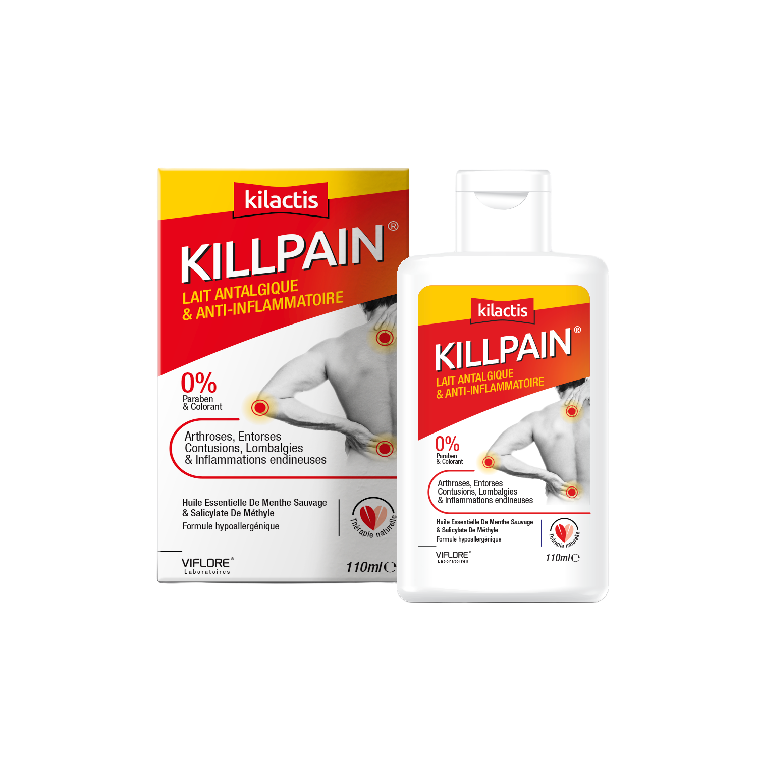 Kilactis KILLPAIN Lait Anti-Douleur