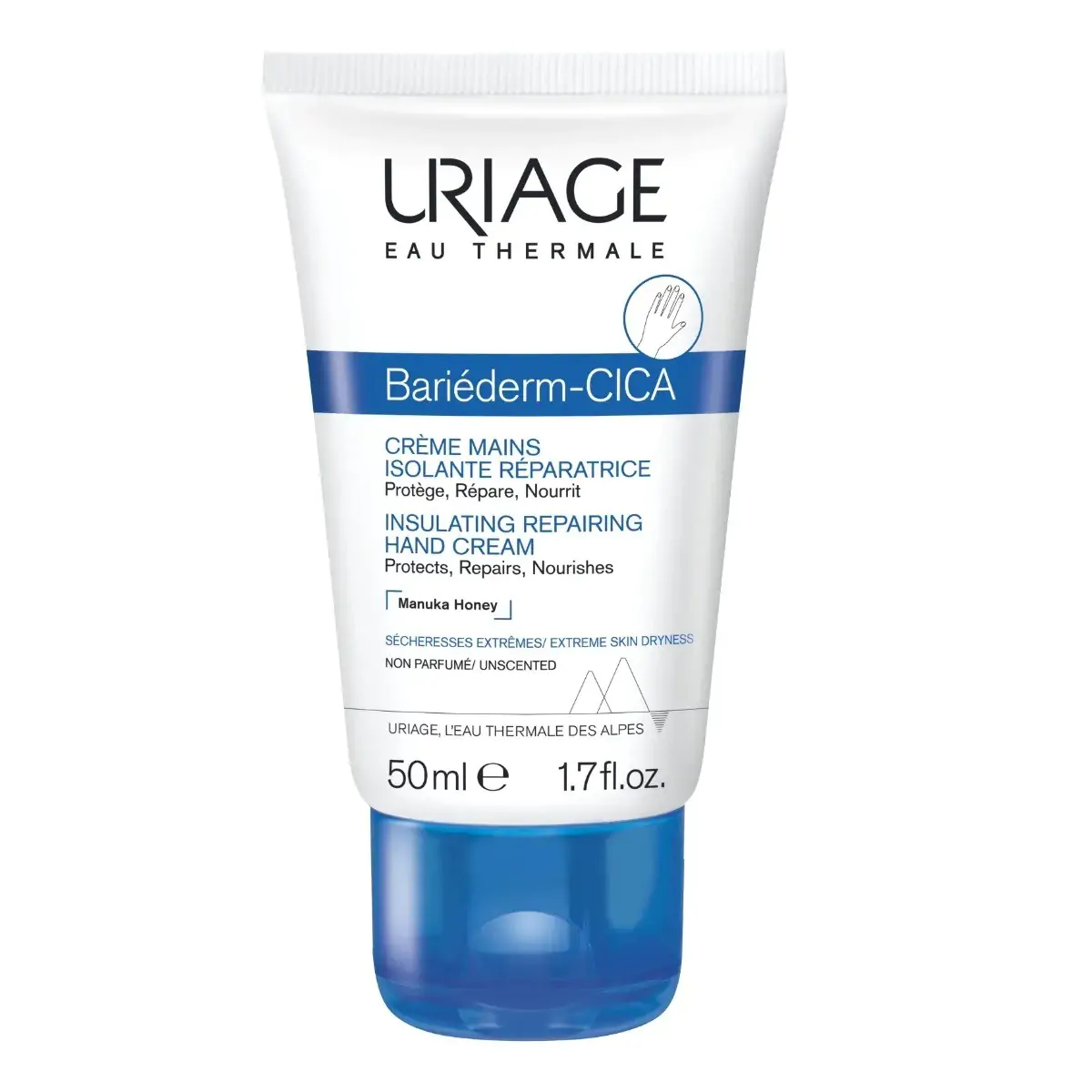 BARIÉDERM – CICA Crème Mains Isolante Réparatrice 50ml