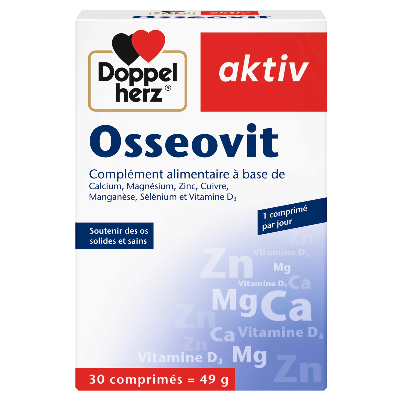 Aktiv Osseovit 30 Comprimes